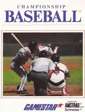 Championship Baseball (UK) (1987)